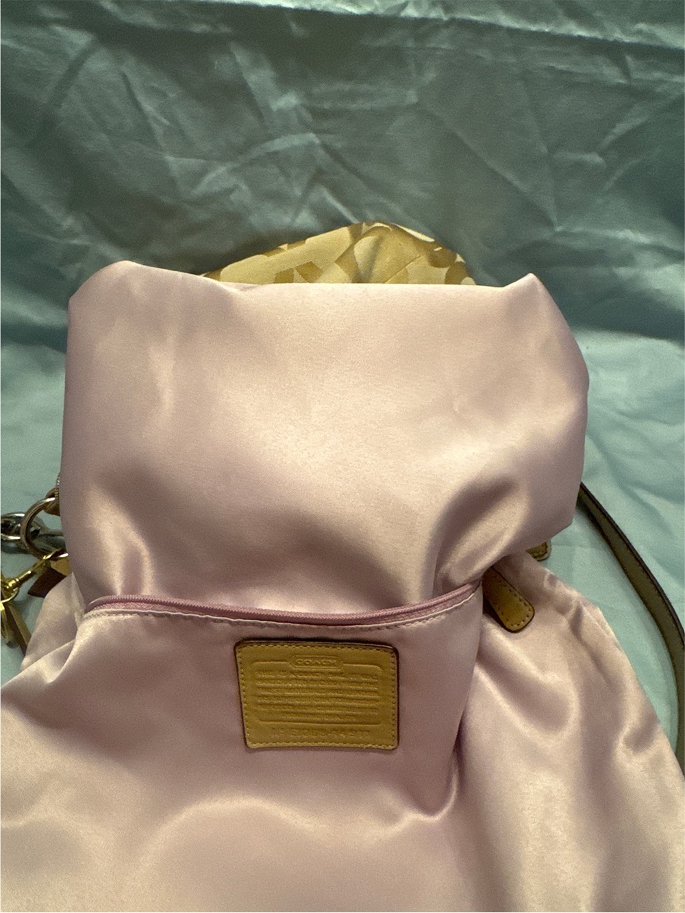 Coach Kristin Signature Op Art Hobo / Shoulder Bag - Picture 12 of 15